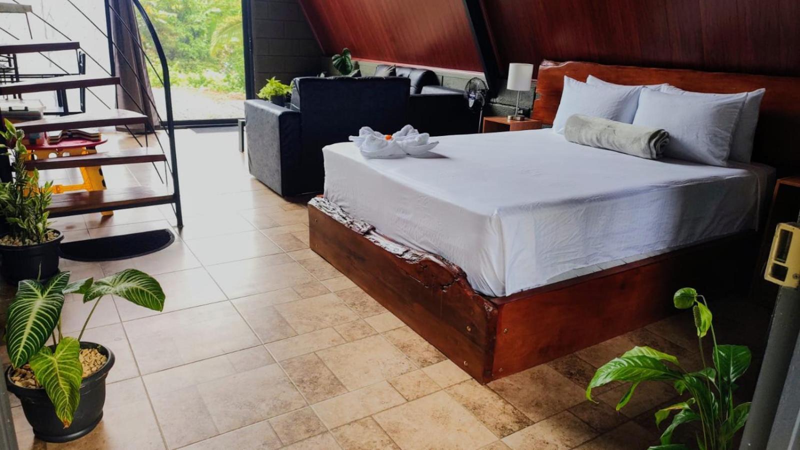 Yarumo Lodge, Rio Celeste Black Chalets ビハグア エクステリア 写真